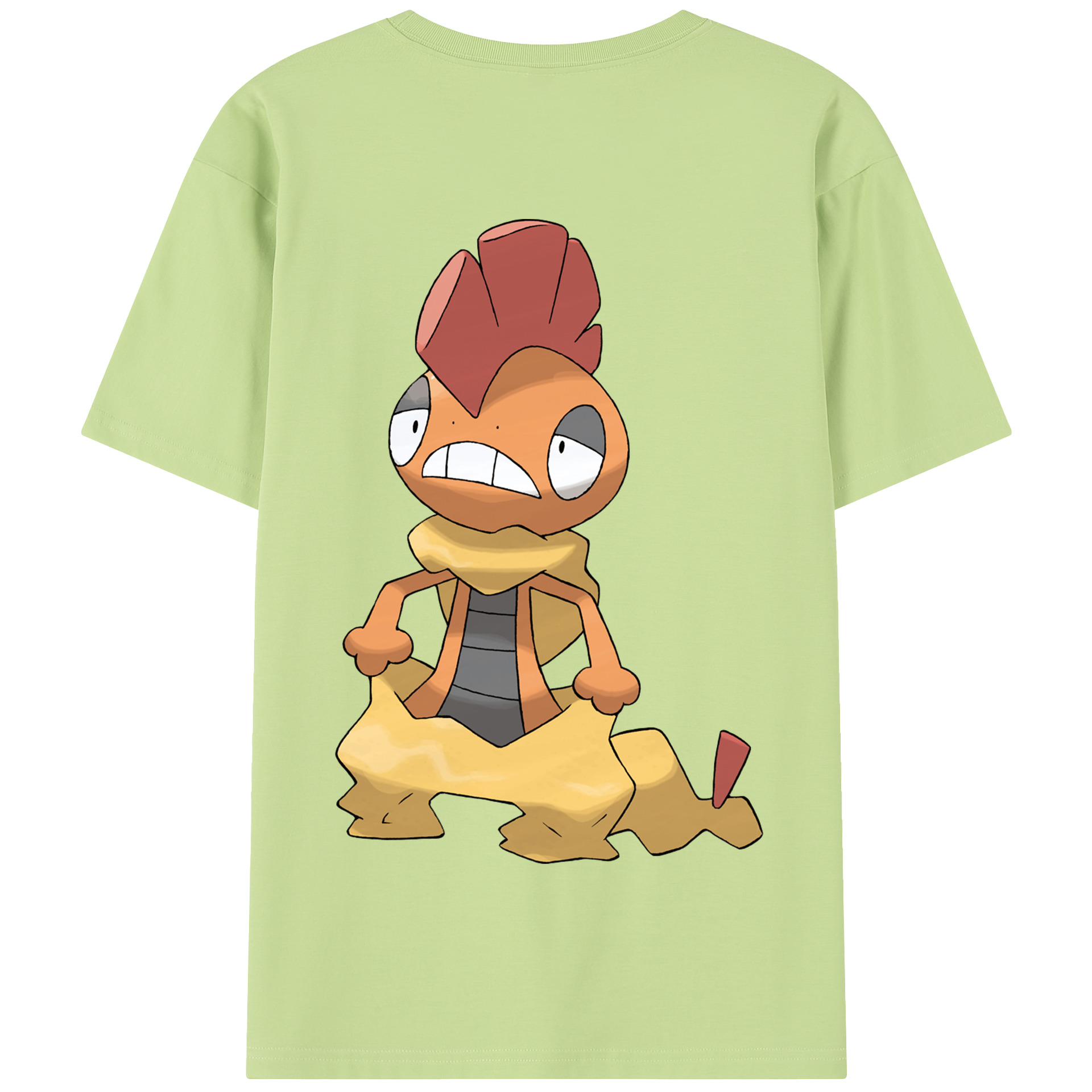 （画像用） ポケットモンスター Pokémon 綿100％半袖Tシャツ（背面プリント）